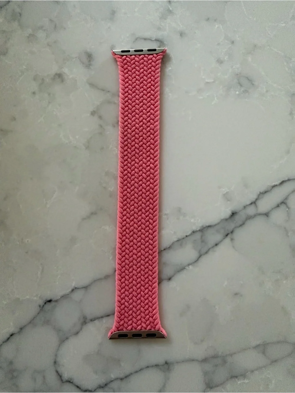 Apple Watch Pink Braided Solo Loop Band Size 7